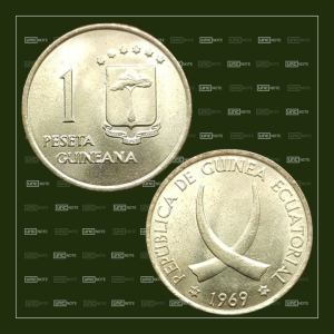 Equatorial Guinea 1 Peseta 1969