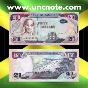 Jamaica 50 Dollars 2020