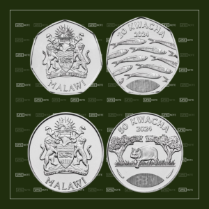 Malawi 20 50 Kwacha 2024 Coin Set