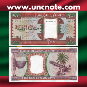 Mauritania 200 Ouguiya 2002