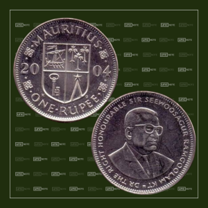 Mauritius 1 Rupee 2004