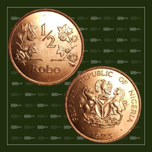 Nigeria ½ Kobo 1973