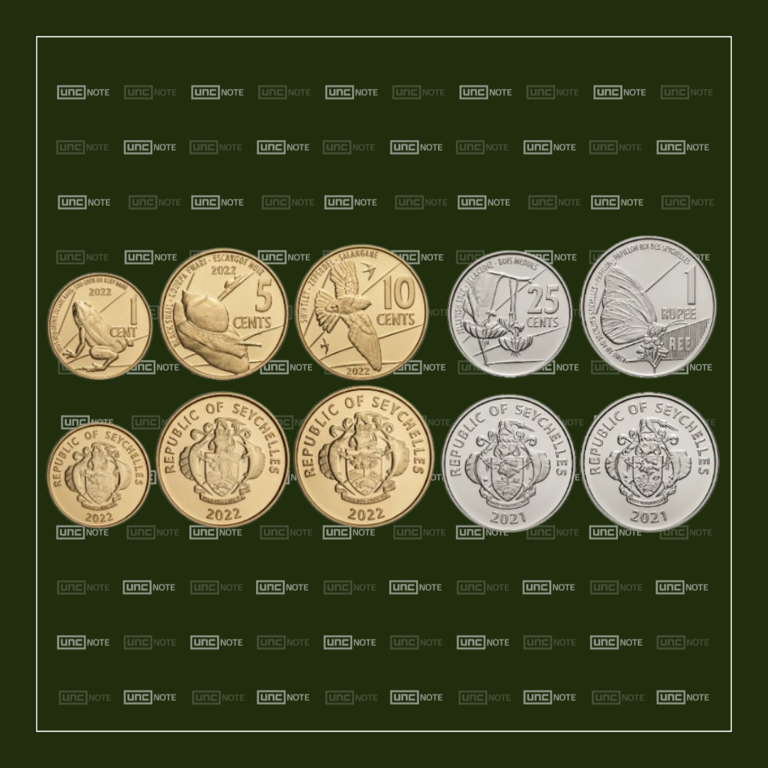 Seychelles Coin Set 2021 2022