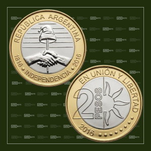Argentina 2 Pesos 2016
