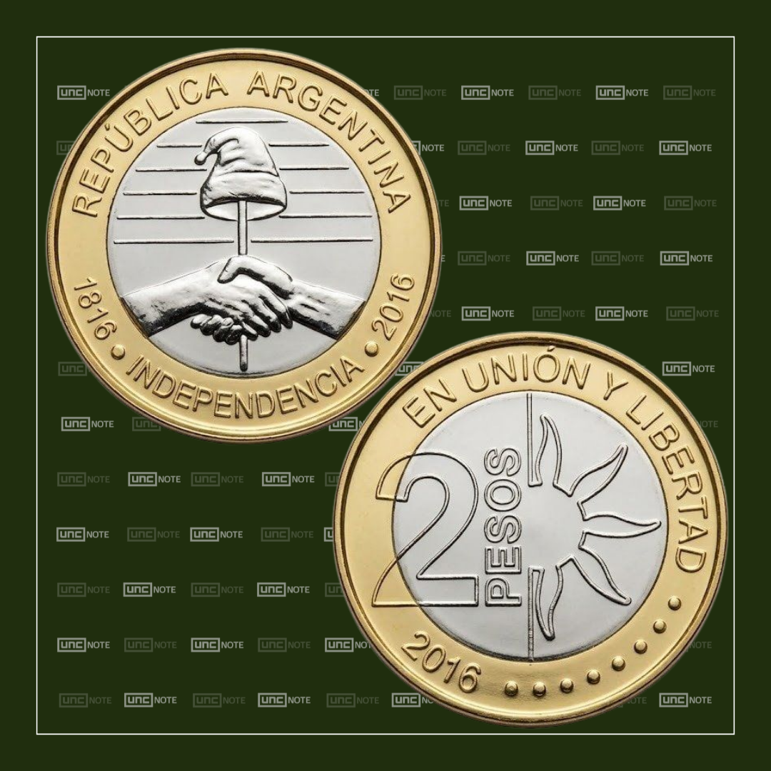 Argentina 2 Pesos 2016