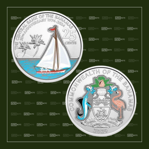 Bahamas 25 Cents 2024