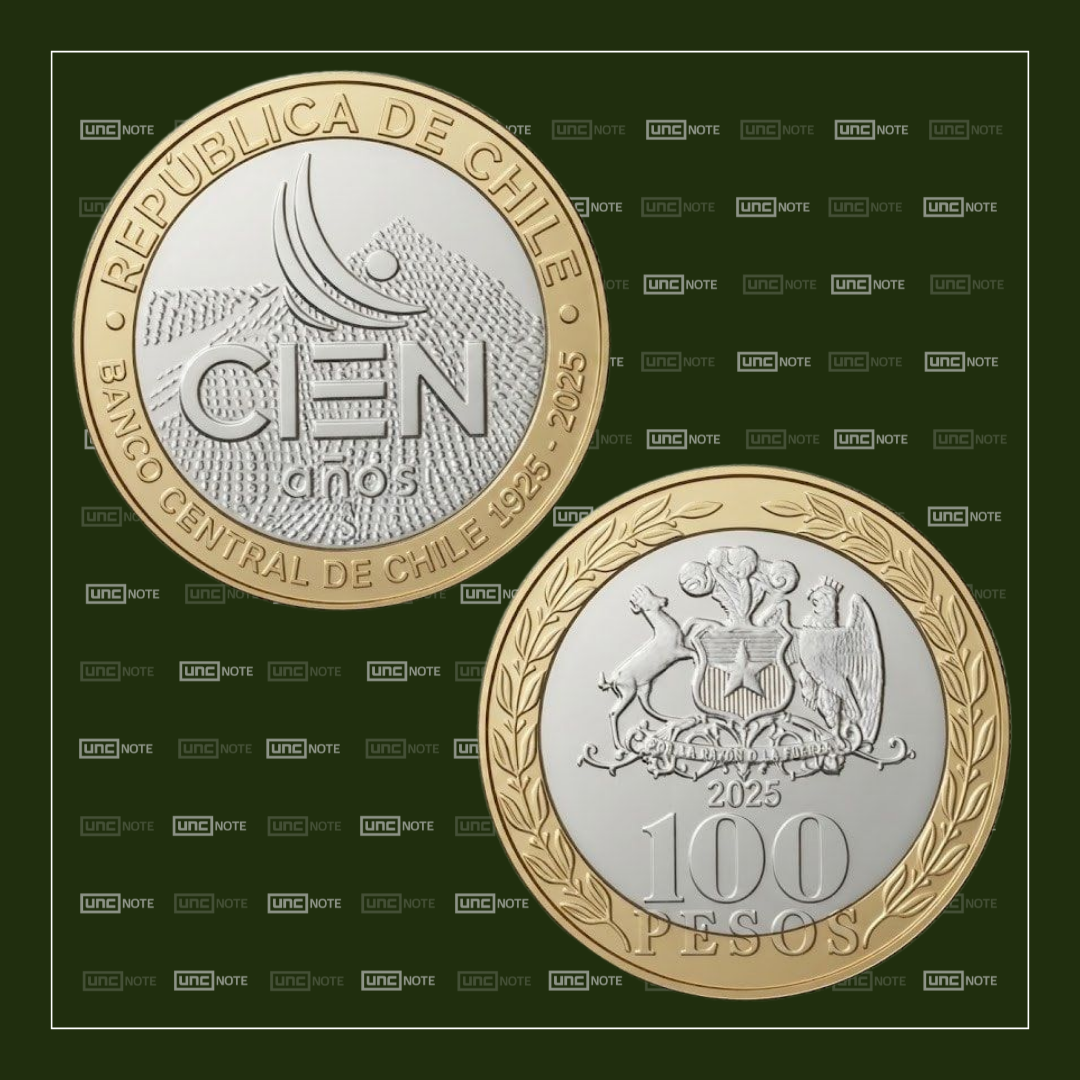 Chile 100 Pesos 2025