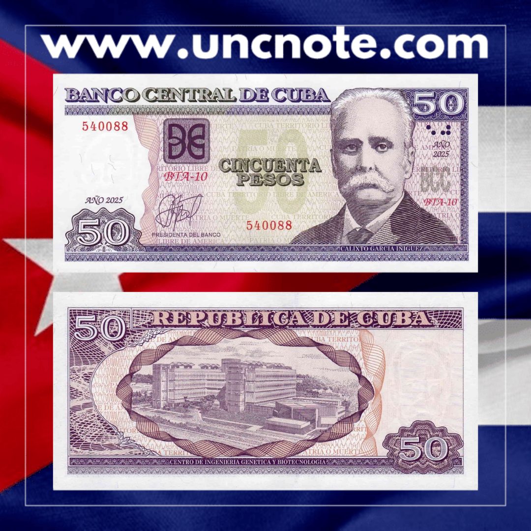 Cuba 50 Pesos 2025