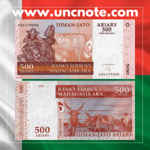 Madagascar 500 Ariary 2004