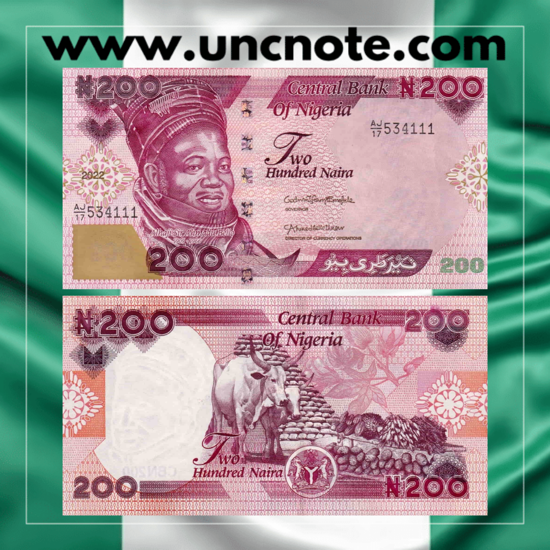Nigeria 200 Naira 2022