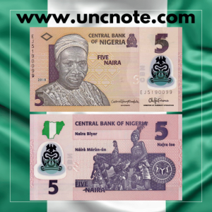 Nigeria 5 Naira 2018