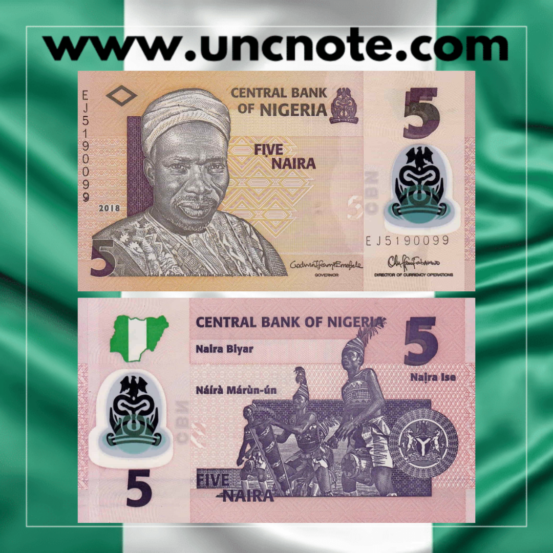 Nigeria 5 Naira 2018