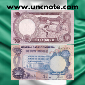 Nigeria 50 Kobo 1973