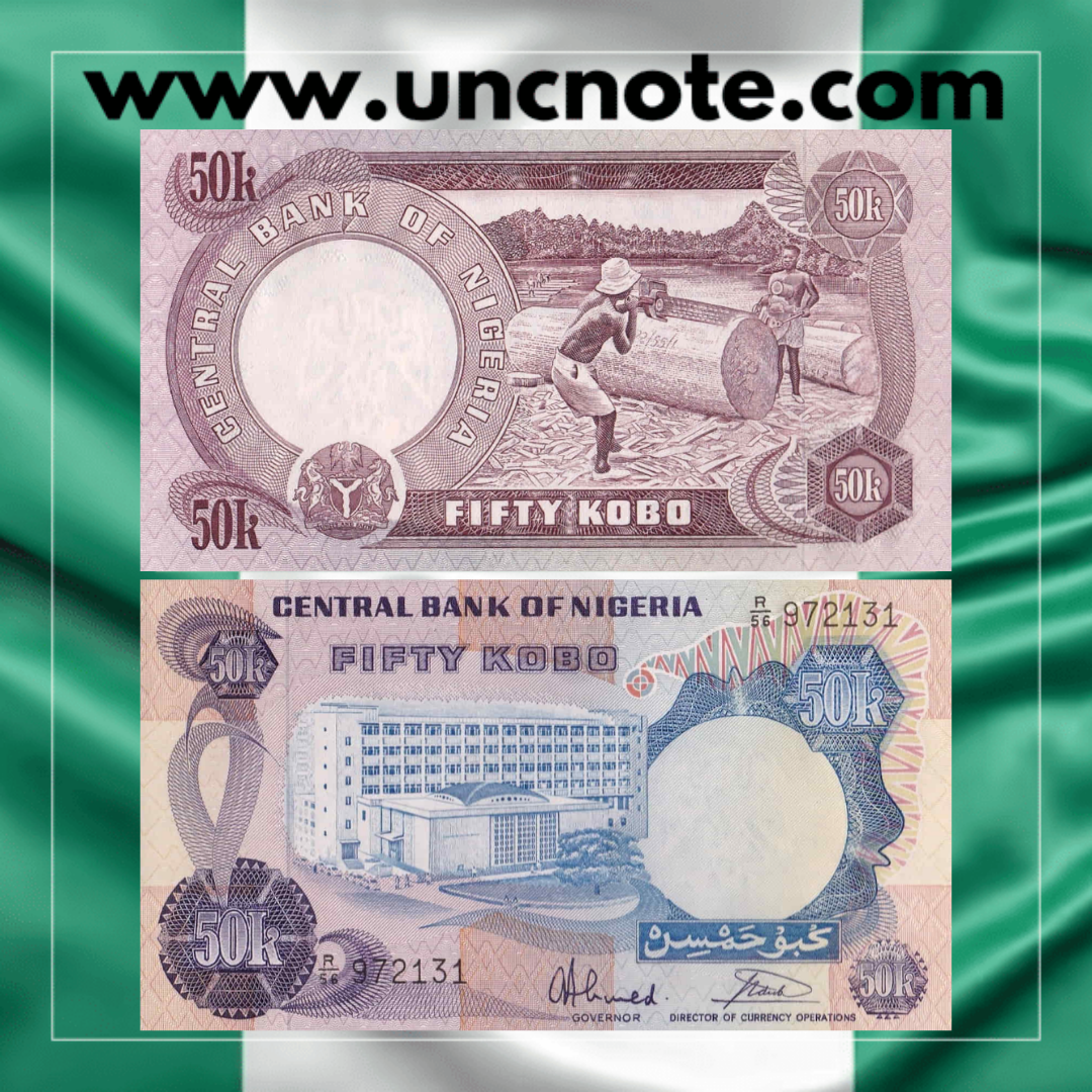 Nigeria 50 Kobo 1973