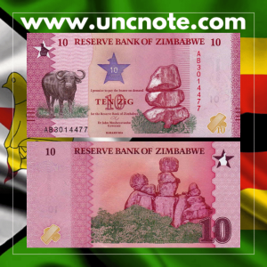 Zimbabwe 10 ZiG 2026
